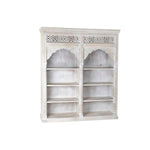 Regal Home ESPRIT Weiß Mango-Holz Holz MDF 180 x 40 x 200 cm