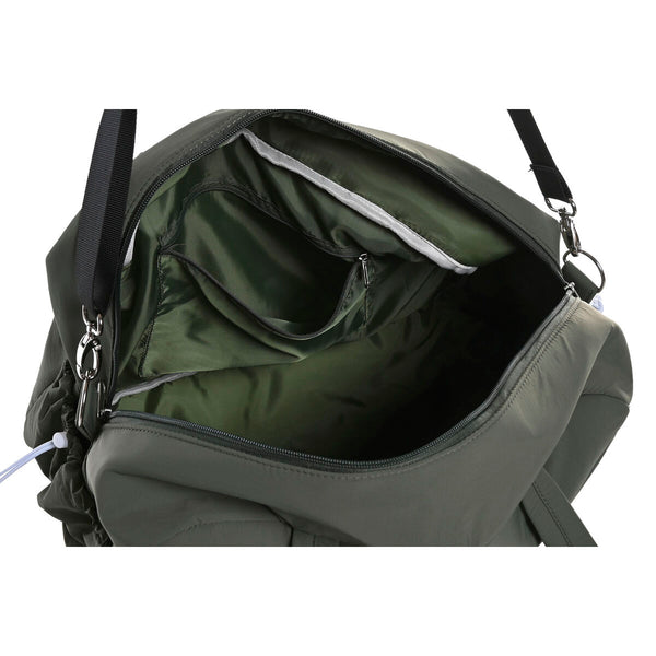 Damen Handtasche Home ESPRIT grün Beige Lila 42 x 19 x 30 cm (3 Stück)