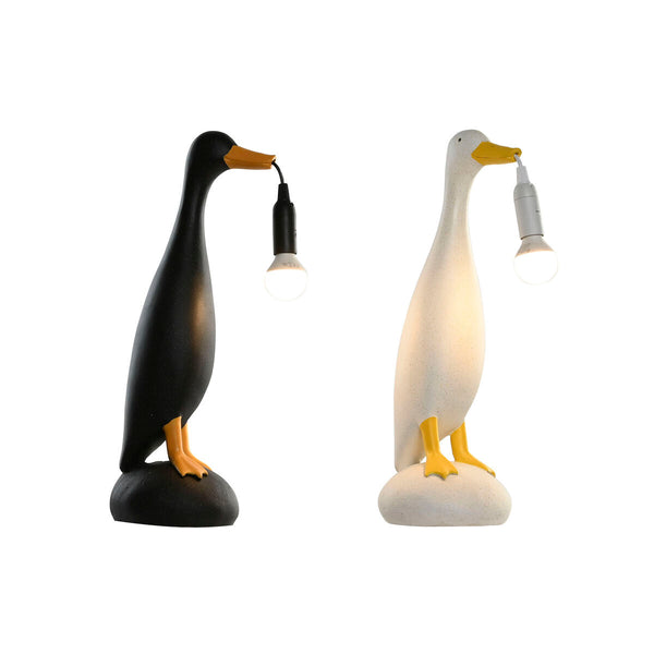 Tischlampe Home ESPRIT Gelb Weiß Schwarz 25 W 220 V (2 Stück)