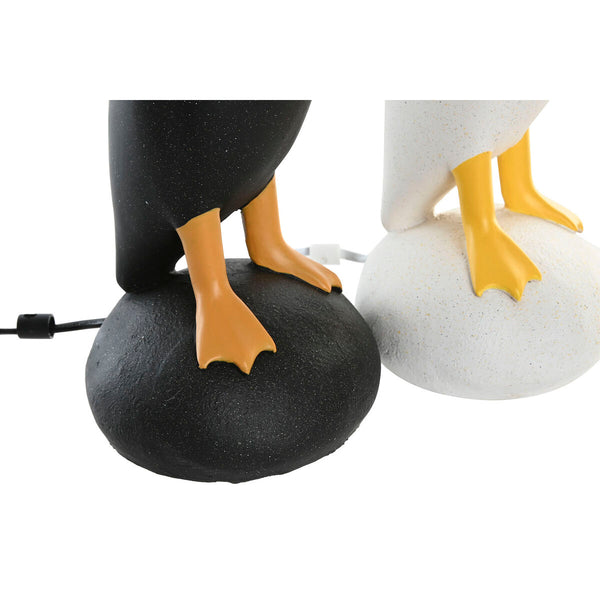 Tischlampe Home ESPRIT Gelb Weiß Schwarz 25 W 220 V (2 Stück)