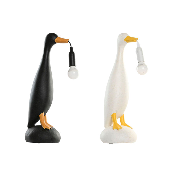 Tischlampe Home ESPRIT Gelb Weiß Schwarz 25 W 220 V (2 Stück)