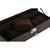 Box-Schmuckkästchen Home ESPRIT Beige Dunkelbraun Polyurethan Kristall Holz MDF 30 x 10 x 8 cm