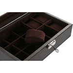 Box-Schmuckkästchen Home ESPRIT Braun Dunkelbraun Polyurethan 25 x 16 x 8,5 cm