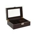 Box-Schmuckkästchen Home ESPRIT Braun Dunkelbraun Polyurethan 25 x 16 x 8,5 cm