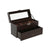 Box-Schmuckkästchen Home ESPRIT Braun Polyurethan Kristall Holz MDF 27,5 x 11 x 15 cm
