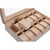 Box-Schmuckkästchen Home ESPRIT Grau Dunkelgrau Polyurethan Holz MDF 29,5 x 20 x 8 cm