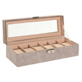 Box-Schmuckkästchen Home ESPRIT Grau Dunkelgrau Polyurethan Holz MDF 30 x 10 x 8 cm
