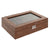 Box-Schmuckkästchen Home ESPRIT Braun Polyurethan Kristall Holz MDF 30 x 20 x 8 cm