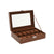 Box-Schmuckkästchen Home ESPRIT Braun Polyurethan Kristall Holz MDF 30 x 20 x 8 cm
