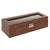 Box-Schmuckkästchen Home ESPRIT Braun Polyurethan Kristall Holz MDF 30 x 10 x 8 cm