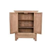Schrank Home ESPRIT natürlich Ulmenholz 102 x 40 x 132 cm