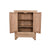 Schrank Home ESPRIT natürlich Ulmenholz 102 x 40 x 132 cm