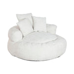 Sessel Home ESPRIT Weiß 104 x 104 x 50 cm