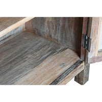Anrichte Home ESPRIT Weiß Braun Recyceltes Holz 170 x 40 x 90 cm