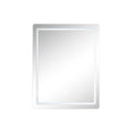 Wandspiegel Home ESPRIT Kristall 60 x 0,5 x 80 cm