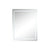 Wandspiegel Home ESPRIT Kristall 60 x 0,5 x 80 cm