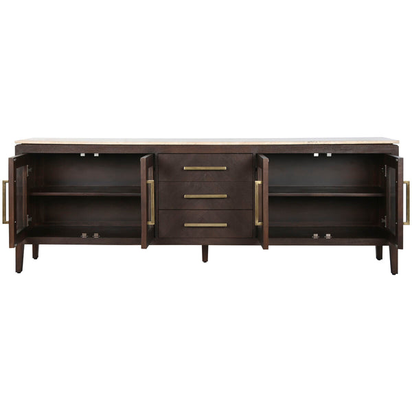 Anrichte Home ESPRIT Marmor Mango-Holz 200 x 40 x 70 cm