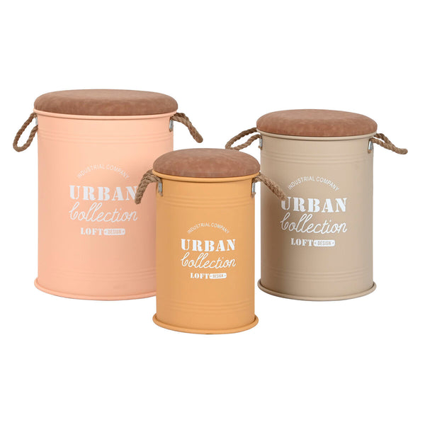 Korb-Set Home ESPRIT Polyurethan Metall