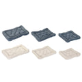 Haustierbettchen Home ESPRIT Beige Grau Creme Dunkelgrau 72 X 60 X 9 CM 2 Stück
