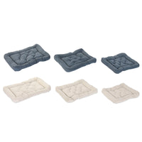 Haustierbettchen Home ESPRIT Beige Grau Creme Dunkelgrau 72 X 60 X 9 CM 2 Stück