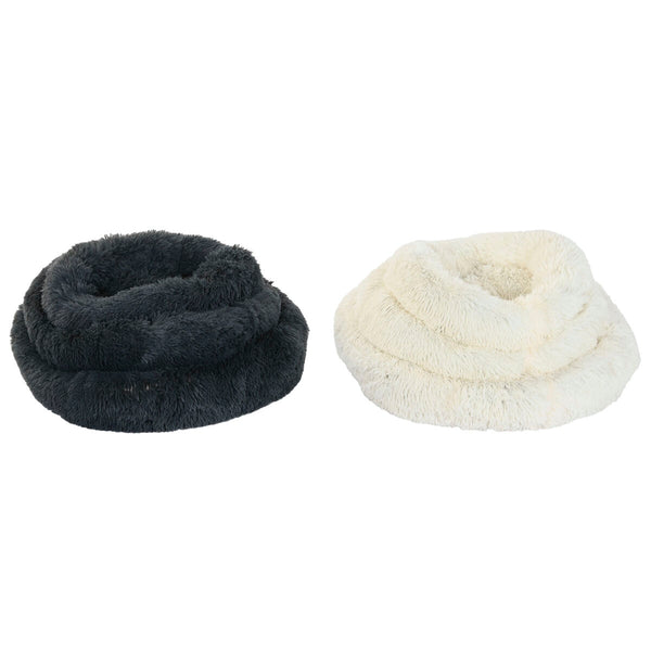 Haustierbettchen Home ESPRIT Weiß Dunkelgrau 73 X 64 X 16 CM 2 Stück