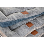 Haustierbettchen Home ESPRIT Blau Grau Hellgrau 85 X 70 X 8 CM 2 Stück
