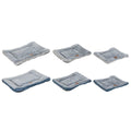 Haustierbettchen Home ESPRIT Blau Grau Hellgrau 85 X 70 X 8 CM 2 Stück