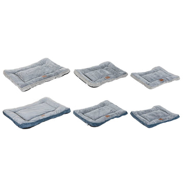 Haustierbettchen Home ESPRIT Blau Grau Hellgrau 85 X 70 X 8 CM 2 Stück