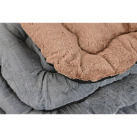 Haustierbettchen Home ESPRIT Braun Grau Camel Hellgrau Dunkelgrau 90 X 63 X 10 CM 2 Stück