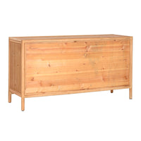 Anrichte Home ESPRIT Hellbraun Rattan Tanne 120 x 40 x 65 cm