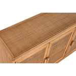 Anrichte Home ESPRIT Hellbraun Rattan Tanne 120 x 40 x 65 cm