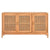 Anrichte Home ESPRIT Hellbraun Rattan Tanne 120 x 40 x 65 cm