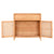 Anrichte Home ESPRIT Hellbraun Rattan Tanne 100 x 40 x 100 cm