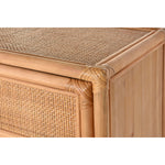 Anrichte Home ESPRIT Hellbraun Rattan Tanne 100 x 40 x 100 cm