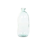 Vase Home ESPRIT Durchsichtig Recyceltes Glas 34 x 34 x 73 cm