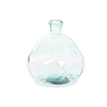 Vase Home ESPRIT Durchsichtig Recyceltes Glas 45 x 45 x 47,5 cm