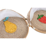 Geschirrabdeckung Home ESPRIT Naturfaser 40 x 40 x 24 cm