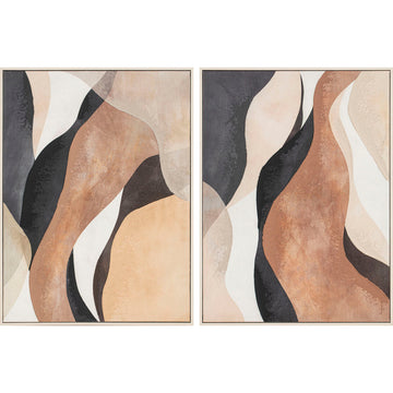 Leinwand Home ESPRIT polystyrol Leinwand 60 x 2,8 x 80 cm