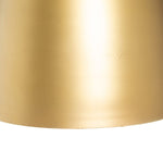 Deckenlampe 21 x 21 x 37 cm Gold Holz Eisen 220 V Mango-Holz 240 V