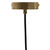 Deckenlampe 21 x 21 x 37 cm Gold Holz Eisen 220 V Mango-Holz 240 V