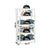 Regal Simon Rack Comfort 5/300 Metall 5 Regale 500 kg (180 x 90 x 30 cm)