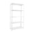 Regal Simon Rack Comfort 5/400 Metall 5 Regale 500 kg (180 x 90 x 40 cm)