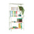 Regal Simon Rack Comfort 5/400 Metall 5 Regale 500 kg (180 x 90 x 40 cm)