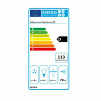 Konventioneller Rauchfang Mepamsa Modena 90 cm