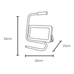 Flutlicht EDM 70416 Black Series Schwarz F 50 W (6400 K) (6500K)