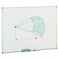 Magnettafel Faibo Melamine 100 x 150 cm Weiß Aluminium