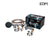 Mischbatterie EDM 01163 a7200-x Silberfarben Edelstahl Messing Zink 15,1 x 11,5 x 11,5 cm Dusche