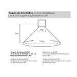 Flutlicht EDM 31855 200 W 1500 lm Fernbedienung Photovoltaische zelle (6500 K)