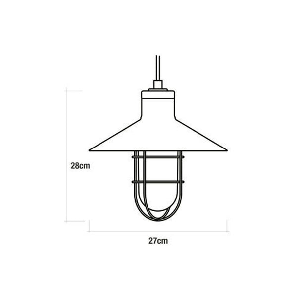 Deckenlampe EDM 32102 60 W