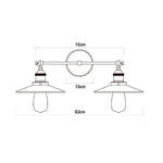 Wandleuchte EDM 32109 60 W